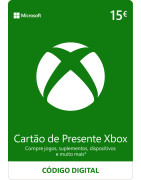 Voucher Xbox Gift Card 15€ | Cartão Presente Xbox Portugal | Pagaqui