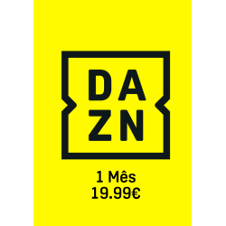 Voucher DAZN 1 Mês | Cartão Presente DAZN Portugal | Pagaqui