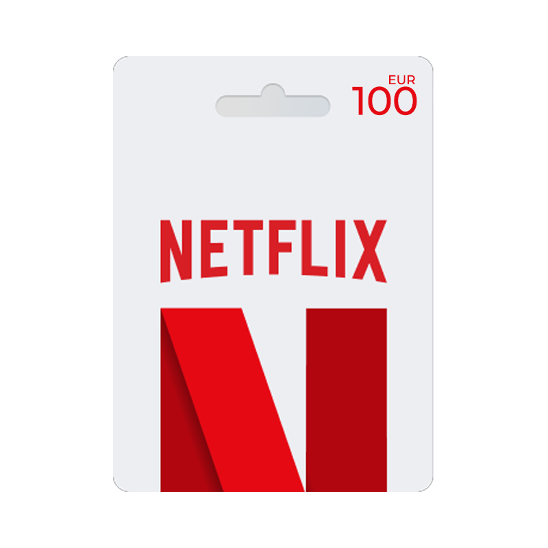 Voucher Netflix 100€ | Cartão-Presente Netflix | Pagaqui