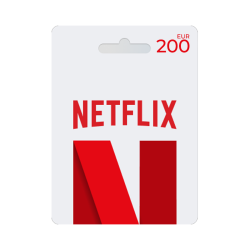 Voucher Netflix 200€ | Cartão-Presente Netflix | Pagaqui
