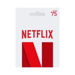Voucher Netflix 75€ | Cartão-Presente Netflix | Pagaqui