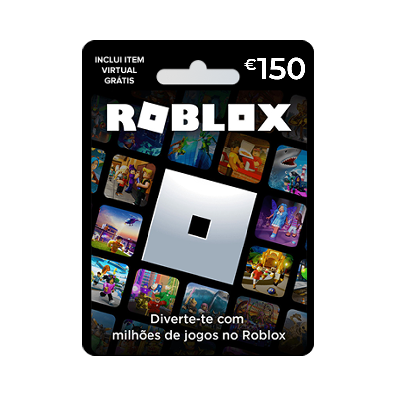 Voucher Roblox 150€ | Cartão Presente Roblox | Pagaqui