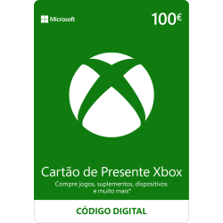 Xbox Gift Card 100,00EUR - Melhor Preço Garantido!