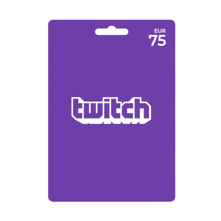 Voucher Twitch 75€