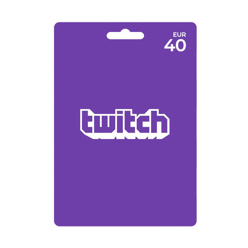 Voucher Twitch 40€