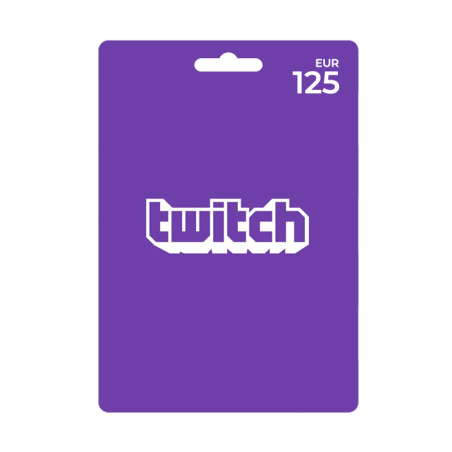 Voucher Twitch 125€