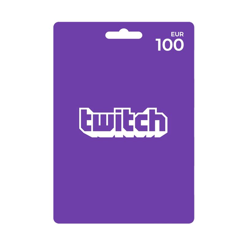 Voucher Twitch 100€
