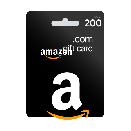 Voucher Amazon 200€ | Cartão Presente Amazon Portugal | Pagaqui