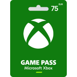 Voucher Microsoft Xbox CSV 75€