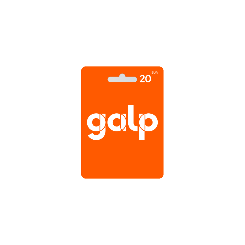 Voucher GALP 20€ | Cartão Presente GALP | Pagaqui