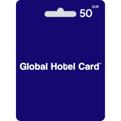 Voucher Global Hotel Card 50€ | Cartão Presente Global Hotel Card | Pagaqui
