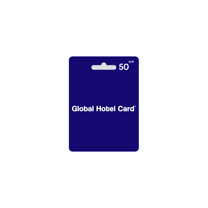 Voucher Global Hotel Card 50€ | Cartão Presente Global Hotel Card | Pagaqui