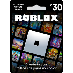 Voucher Roblox 30€ | Cartão Presente Roblox | Pagaqui