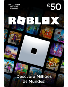 Voucher Roblox 50€ | Cartão Presente Roblox Portugal | Pagaqui