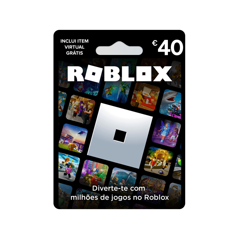 Voucher Roblox 40€ | Cartão Presente Roblox | Pagaqui