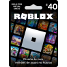 Voucher Roblox 40€ | Cartão Presente Roblox | Pagaqui