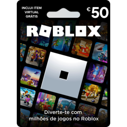Voucher Roblox 50€ | Cartão Presente Roblox | Pagaqui