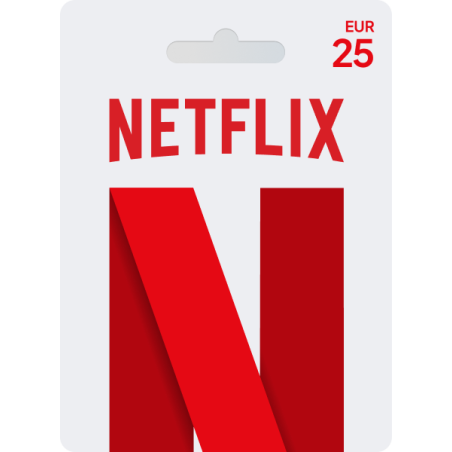 Voucher Netflix 25€ | Cartão Presente Netflix | Pagaqui