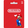 Voucher Nintendo 25€ | Cartão Presente Nintendo eShop | Pagaqui