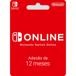 Voucher Switch 12 Meses 19,99€ | Cartão Presente Nintendo eShop | Pagaqui