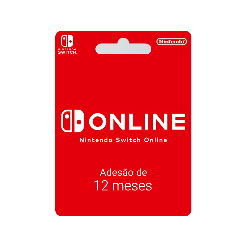 Voucher Switch 12 Meses 19,99€ | Cartão Presente Nintendo eShop | Pagaqui