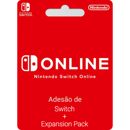 Voucher Switch + Expansion Pack 39,99€ | Cartão Presente Nintendo eShop | Pagaqui