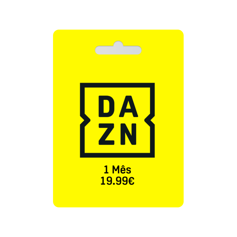 Voucher DAZN 1 Mês | Cartão Presente DAZN | Pagaqui