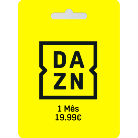 Voucher DAZN 1 Mês | Cartão Presente DAZN | Pagaqui