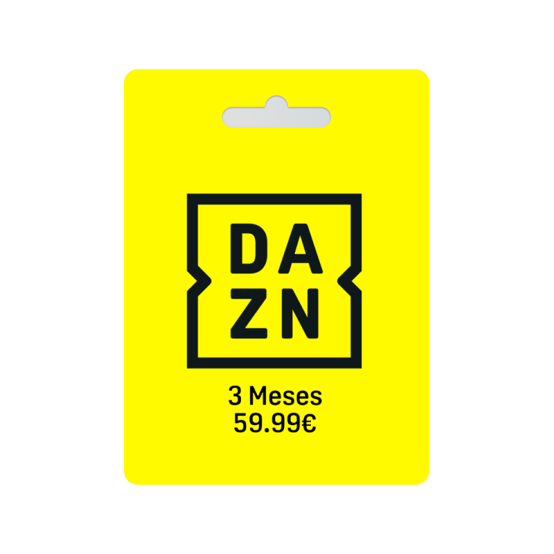 Voucher DAZN 3 Meses | Cartão Presente DAZN | Pagaqui