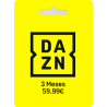 Voucher DAZN 3 Meses | Cartão Presente DAZN | Pagaqui