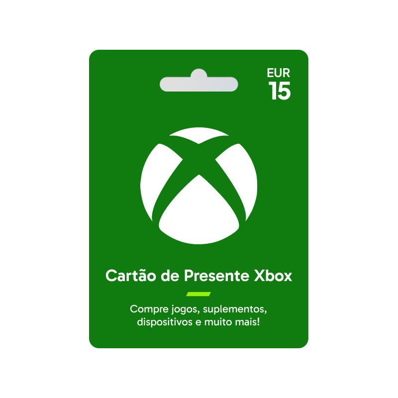 Voucher Xbox Gift Card 15€ | Cartão Presente Xbox | Pagaqui