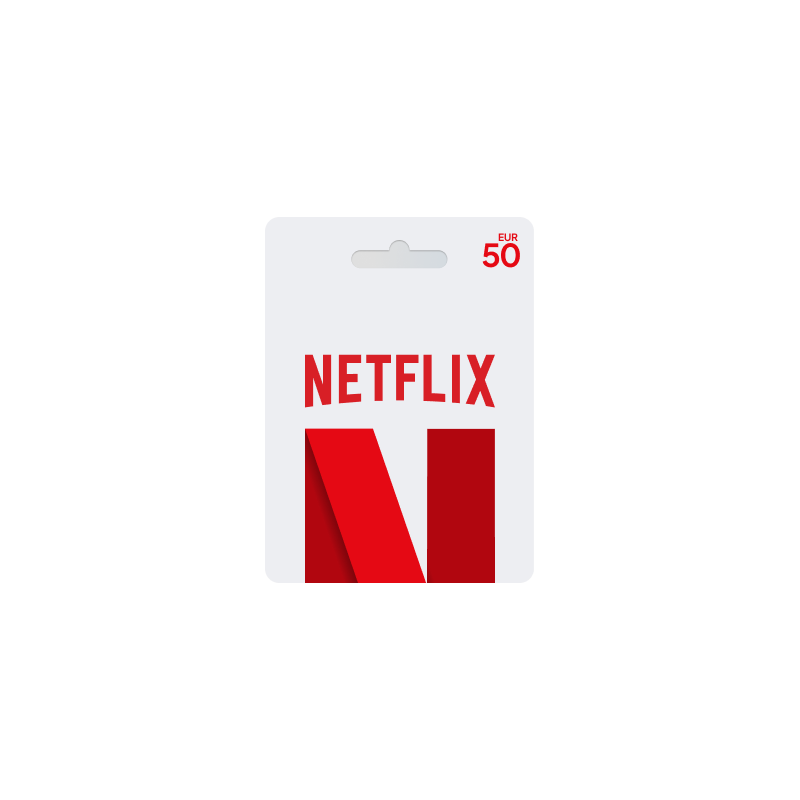 Voucher Netflix 50€ | Cartão Presente Netflix Portugal | Pagaqui