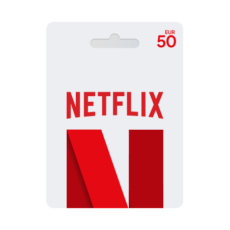 Voucher Netflix 50€ | Cartão Presente Netflix Portugal | Pagaqui
