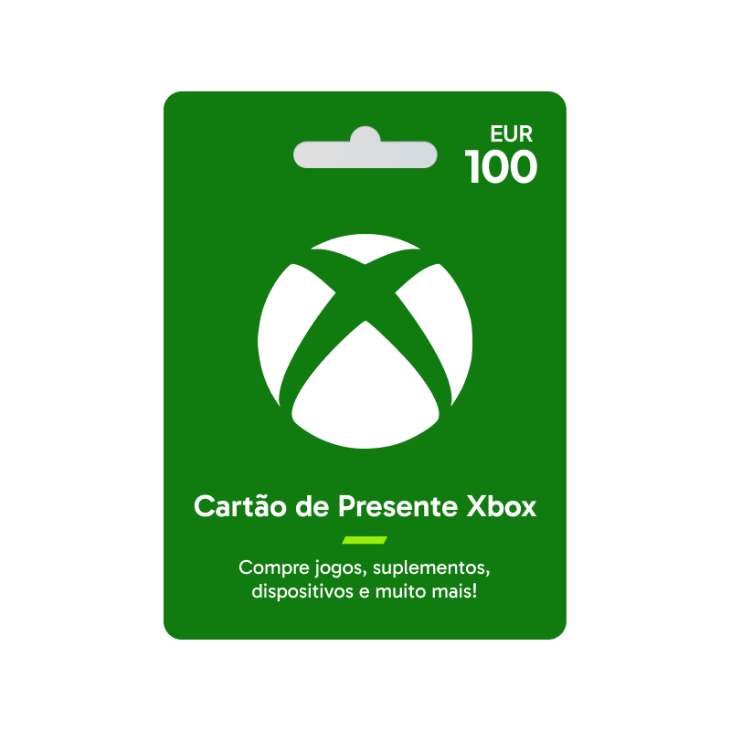 Voucher Xbox Gift Card 100€ | Cartão Presente Xbox | Pagaqui