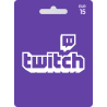Voucher Twitch 15€ | Cartão Presente Twitch | Pagaqui