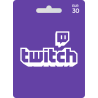 Voucher Twitch 30€ | Cartão Presente Twitch | Pagaqui