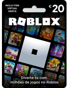 Voucher Roblox 20€ | Cartão Presente Roblox Portugal | Pagaqui