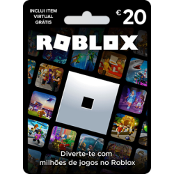 Voucher Roblox 20€ | Cartão Presente Roblox Portugal | Pagaqui
