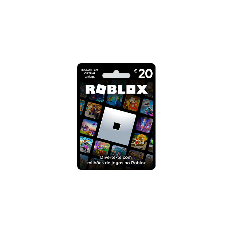 Voucher Roblox 20€ | Cartão Presente Roblox Portugal | Pagaqui