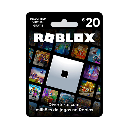 Voucher Roblox 20€ | Cartão Presente Roblox Portugal | Pagaqui