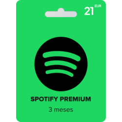 Voucher Spotify 21€ | Cartão Presente Spotify Portugal | Pagaqui