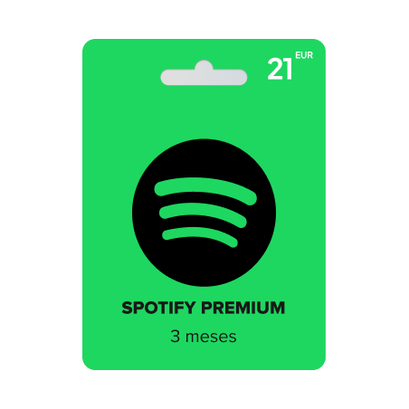 Voucher Spotify 21€ | Cartão Presente Spotify Portugal | Pagaqui