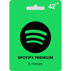 Voucher Spotify 42€ | Cartão Presente Spotify Portugal | Pagaqui