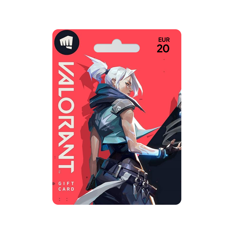 Voucher Valorant 20€ | Cartão Presente Valorant | Pagaqui