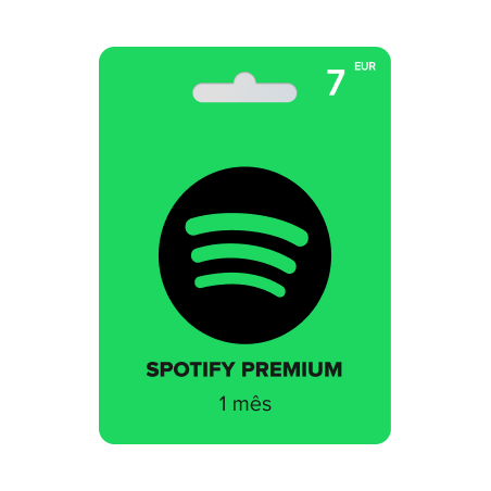 Voucher Spotify 7€ | Cartão Presente Spotify Portugal | Pagaqui