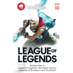 Voucher Riot League of Legends 10€ | Cartão Presente LOL | Pagaqui