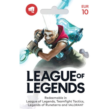 Voucher Riot League of Legends 10€ | Cartão Presente LOL | Pagaqui