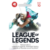 Voucher Riot League of Legends 10€ | Cartão Presente LOL | Pagaqui