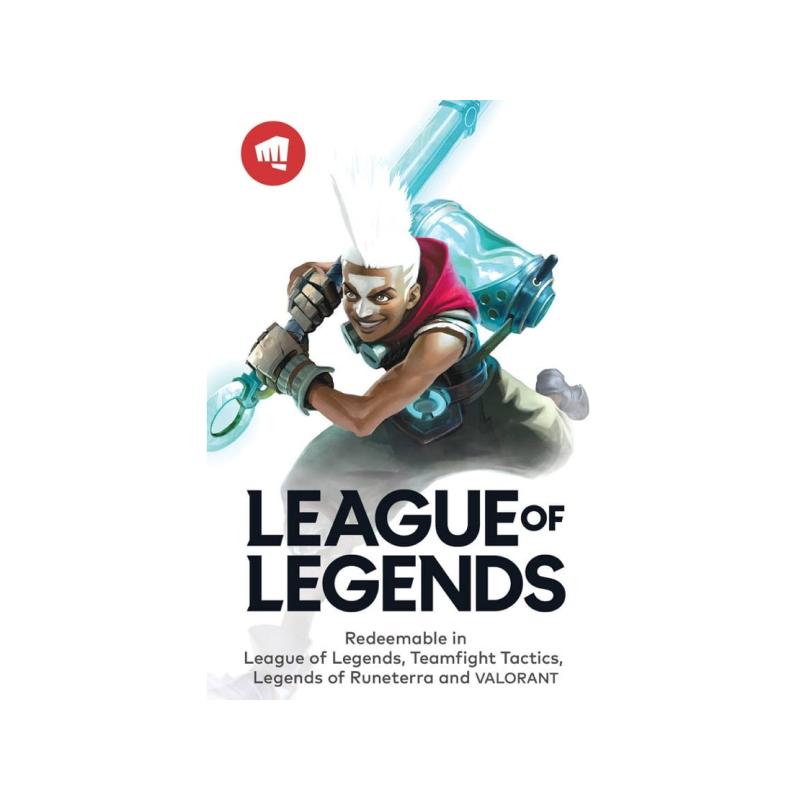 Voucher Riot League of Legends 20€ | Cartão Presente LOL | Pagaqui