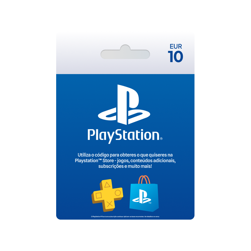 Voucher PlayStation PSN 10€ | Cartão Presente PSN | Pagaqui